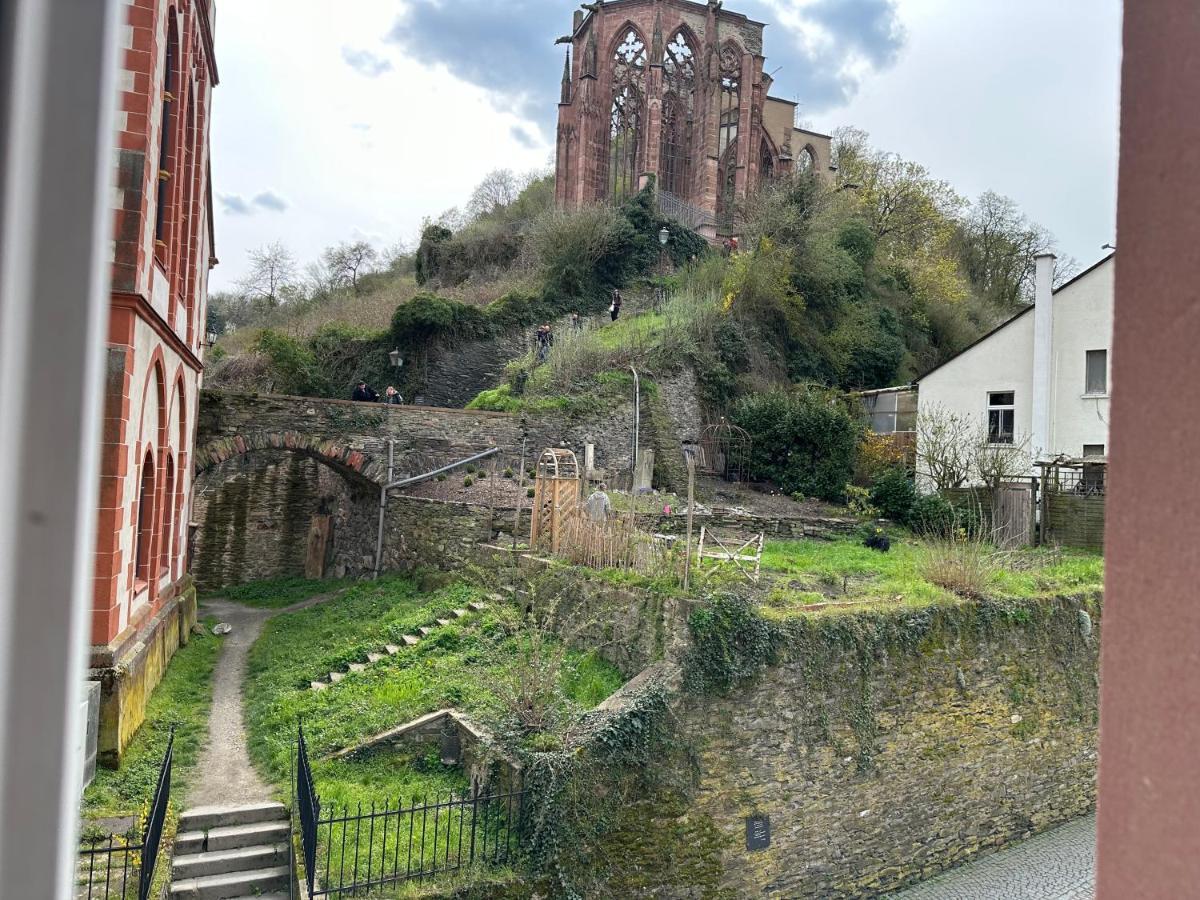 Hotel-Café-Burg Stahleck Bacharach Exterior foto