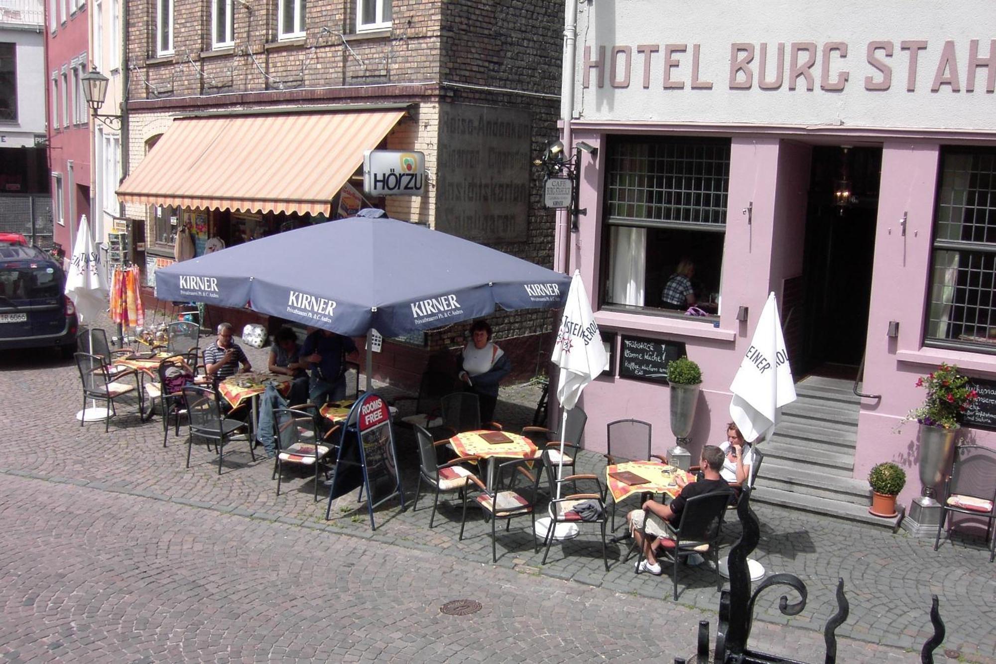 Hotel-Café-Burg Stahleck Bacharach Exterior foto